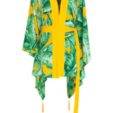 Jungle - Yellow Palm Kimono (Yellow)