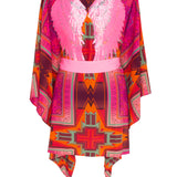 Tribal - Pink Kimono Wings (Neon Pink)