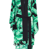 Jungle - Black Palm Kimono (Black)