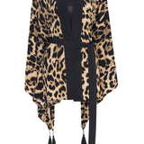 Safari - Cheetah Kimono (Black)