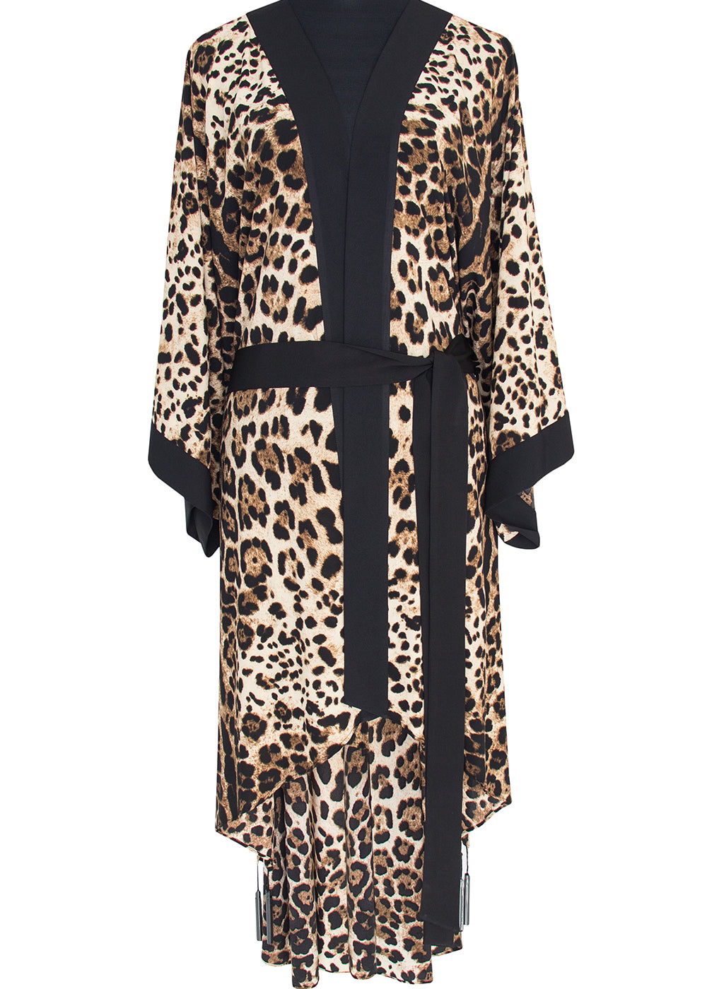 Safari - Cheetah Kimono (Black)