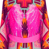 Tribal - Pink Kimono Wings (Neon Pink)