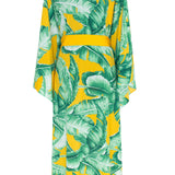 Jungle - Yellow Palm Kimono (Yellow)