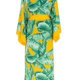 Jungle - Yellow Palm Kimono (Yellow)