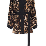 Safari - Wild Cat Kimono (Black)