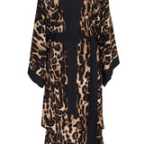 Safari - Wild Cat Kimono (Black)