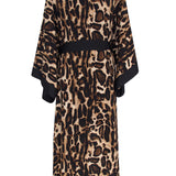 Safari - Wild Cat Kimono (Black)