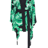 Jungle - Black Palm Kimono (Black)