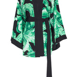 Jungle - Black Palm Kimono (Black)