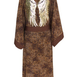 Safari - Leopardini Kimono Wings (Brown)