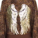 Safari - Leopardini Kimono Wings (Brown)