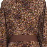 Safari - Leopardini Kimono (Brown)