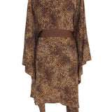 Safari - Leopardini Kimono (Brown)