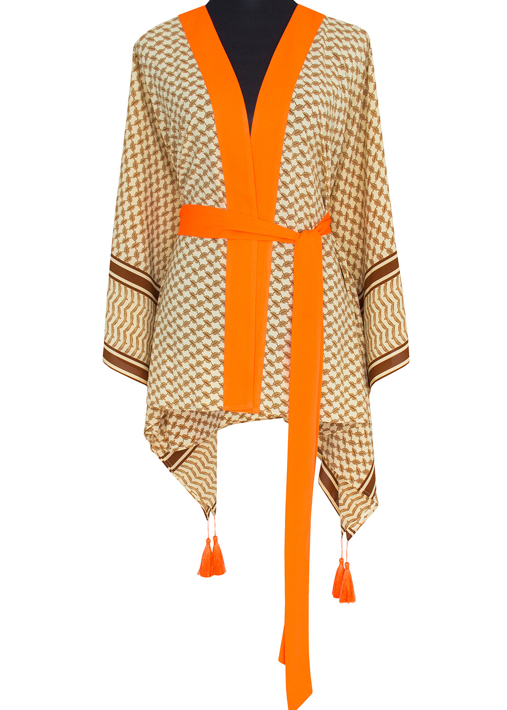 Desert - Sand Kimono Wings (Neon Orange)