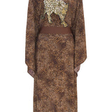 Safari - Leopardini Kimono Panther (Brown)