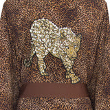 Safari - Leopardini Kimono Panther (Brown)