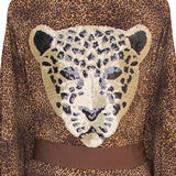 Safari - Leopardini Kimono Panther (Brown)