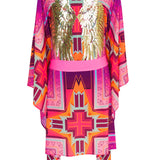 Tribal - Pink Kimono Wings (Neon Pink)