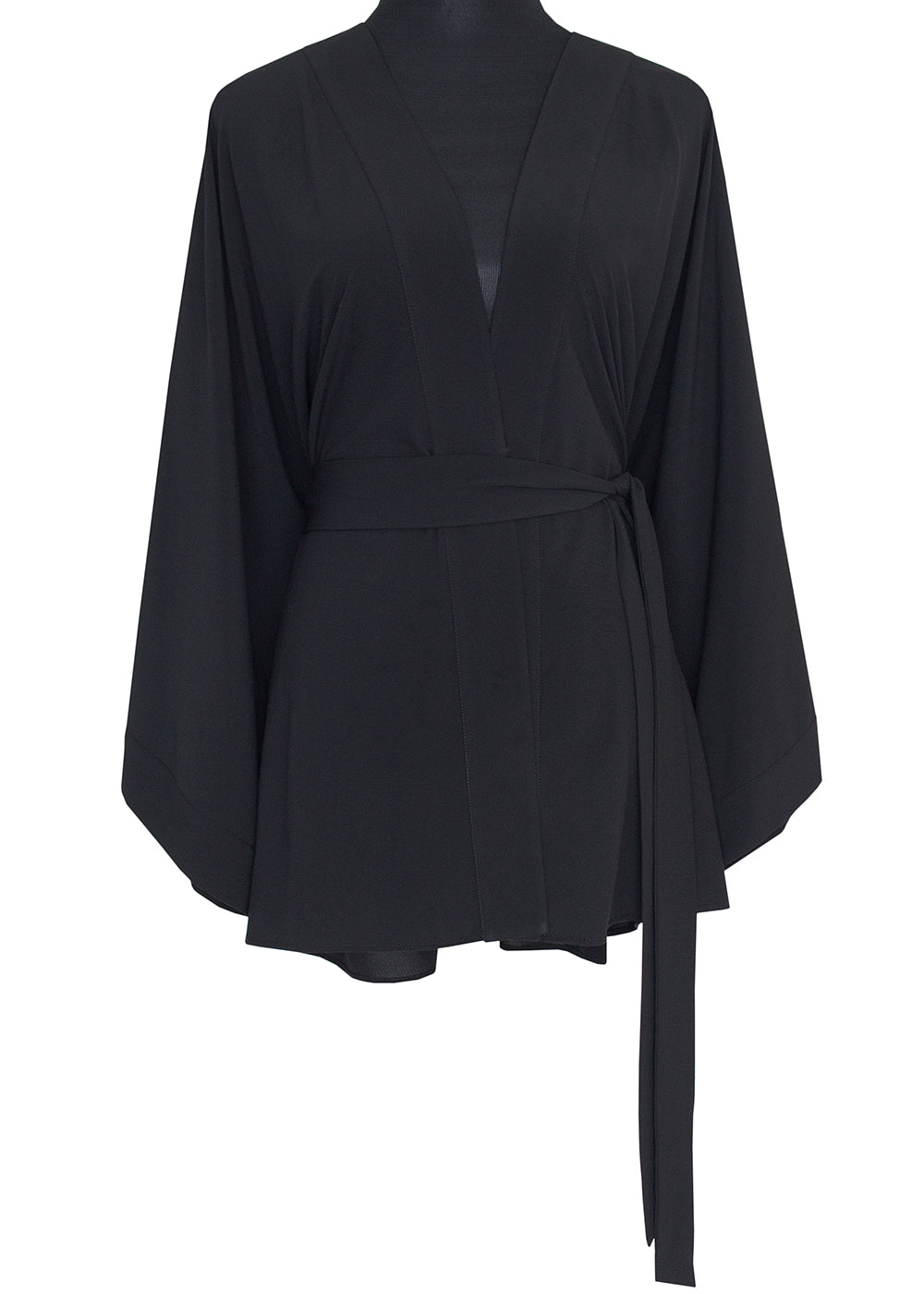 Monochrome - Black Kimono (Black)