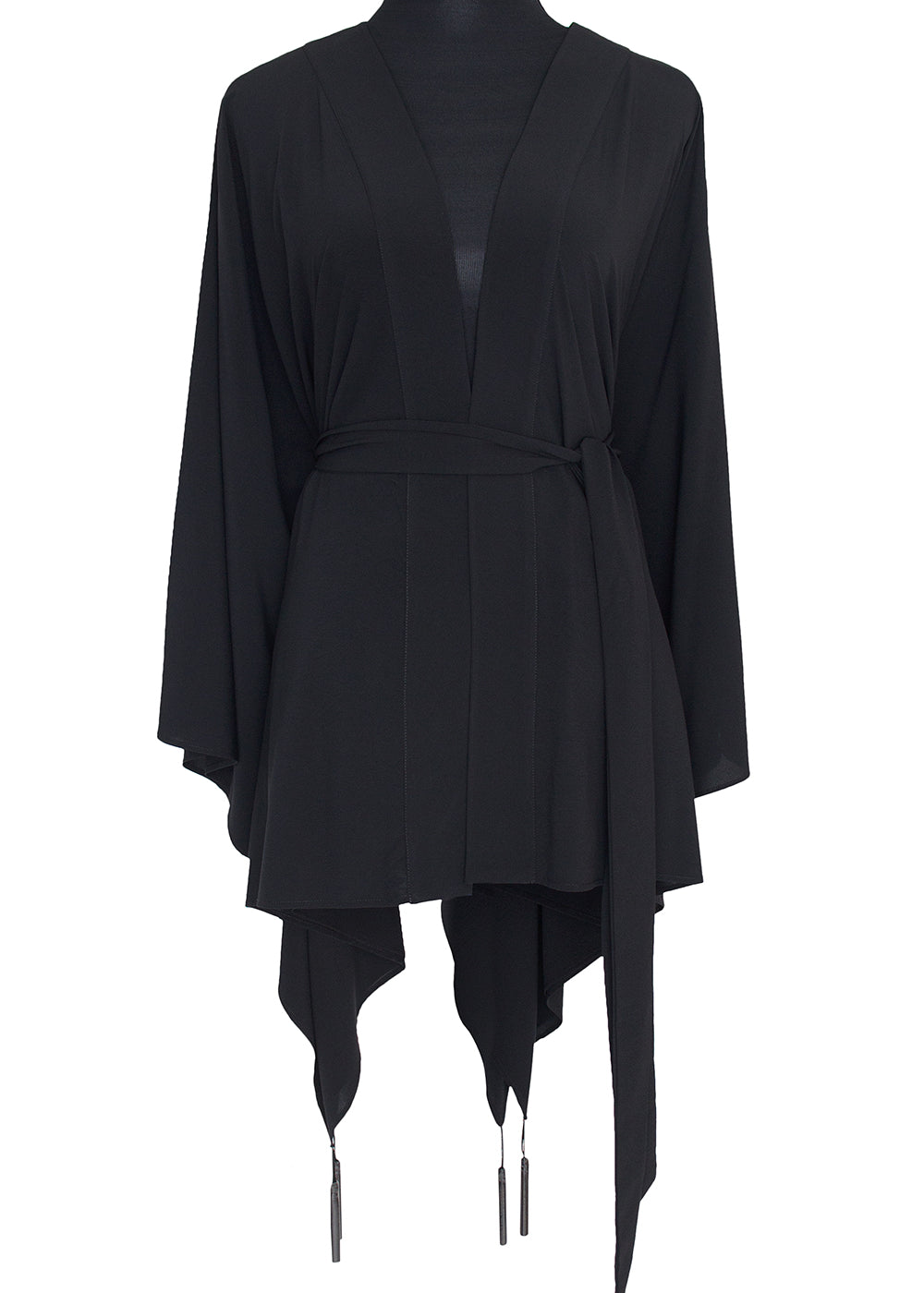 Monochrome - Black Kimono (Black)