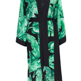 Jungle - Black Palm Kimono (Black)