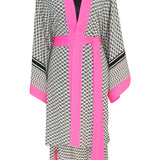 Desert - Tribe Kimono Evil Eye (Neon Pink)