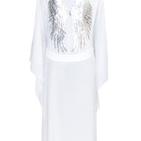 Monochrome - White Kimono Wings (White)