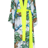 Tropics - Jaguar Kimono Panther (Neon Yellow)