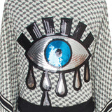 Desert - Tribe Kimono Evil Eye (Black)