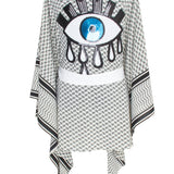 Desert - Tribe Kimono Evil Eye (Off-White)