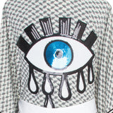 Desert - Tribe Kimono Evil Eye (Off-White)