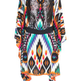 Tribal – Orange Apache Kimono Wings (Black)