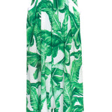 Jungle - Green Palm Pants (Off-White)