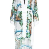 Tropics - Jaguar Kimono (Off-White)