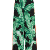 Jungle - Black Palm Pants (Neon Orange)