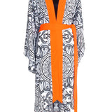 Tribal - Moon Kimono (Neon Orange)