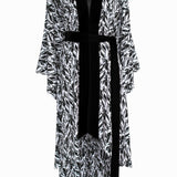 Tulum – Wings Kimono (Black) - Long