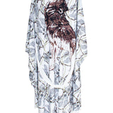 Tulum - Wolf Kimono (Off-White) - Long