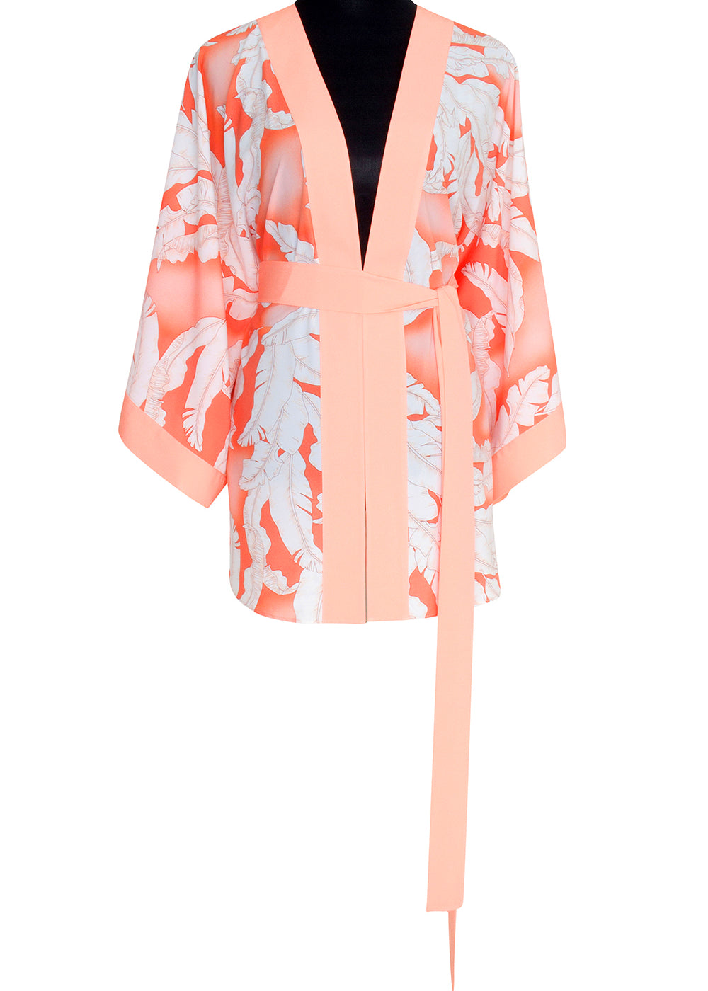 Jungle - Pastel Willow Kimono Tiger (Salmon)