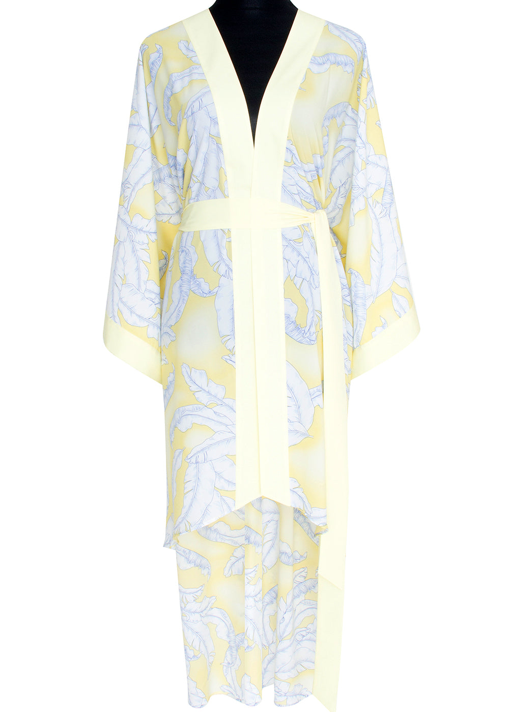 Jungle - Yellow Willow Kimono (Pastel Yellow)