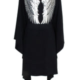 Monochrome - Black Kimono Wings (Black)