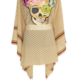 Desert - Sand Kimono Skull (Beige)