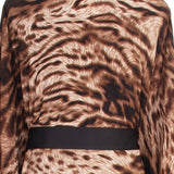 Safari - African Cat Kimono (Black)