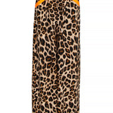 Safari - Orange Leopard Pants (Neon Orange)