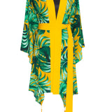 Jungle - Monstera Yellow Kimono (Yellow)