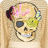 Desert - Sand Kimono Skull (Beige)