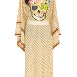 Desert - Sand Kimono Skull (Beige)