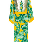 Jungle - Yellow Palm Kimono Wings (Yellow)