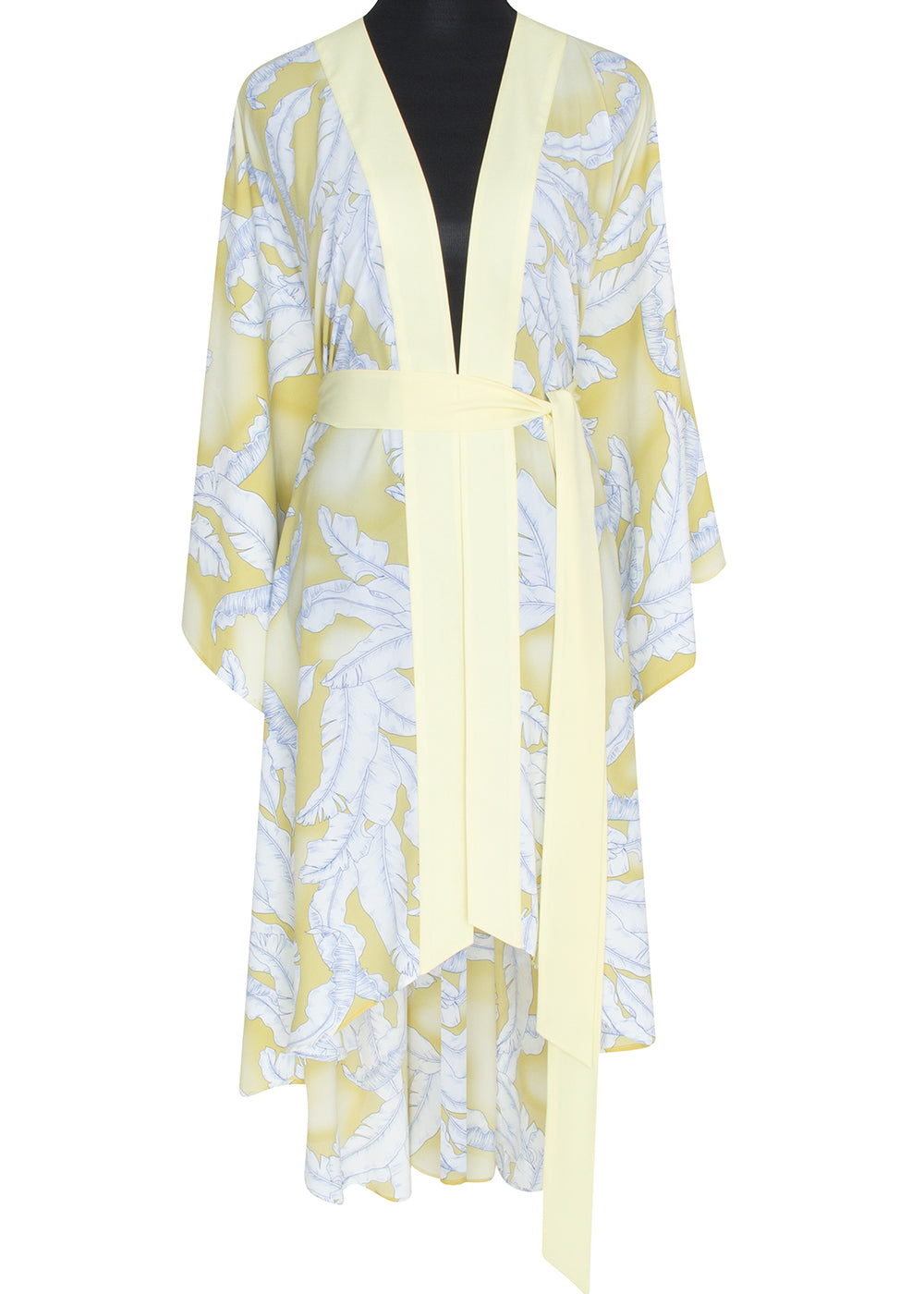 Jungle - Yellow Willow Kimono (Pastel Yellow)