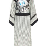 Desert - Tribe Kimono Evil Eye (Black)